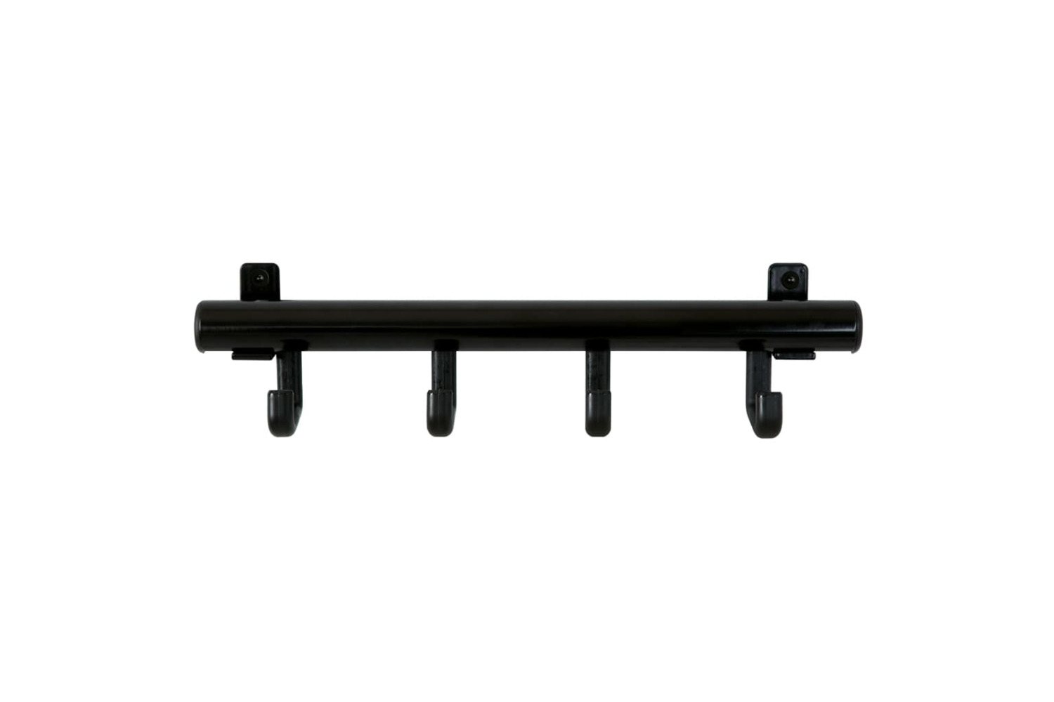 V-part 445330 Coat Rack With 4 Hooks Techno 4 Black