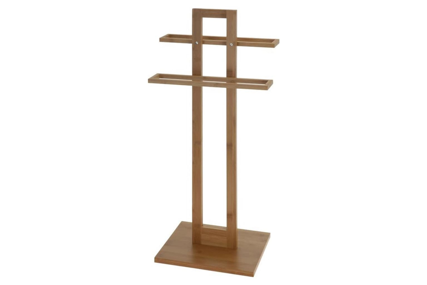 Bathroom Solutions Towel Holder Bamboo 38x32.5x70 Cm
