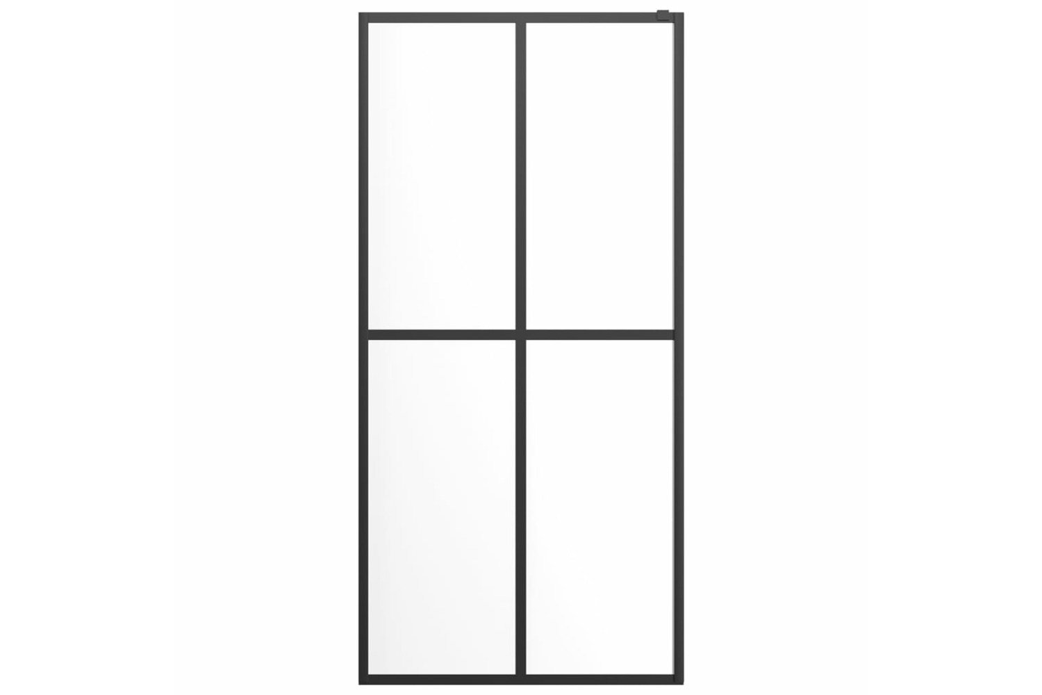 vidaXL 145683 Walk-in Shower Screen Clear Tempered Glass 140x195cm