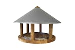 Esschert Design 422491 Bird Table Triangular Zinc Roof Fb431