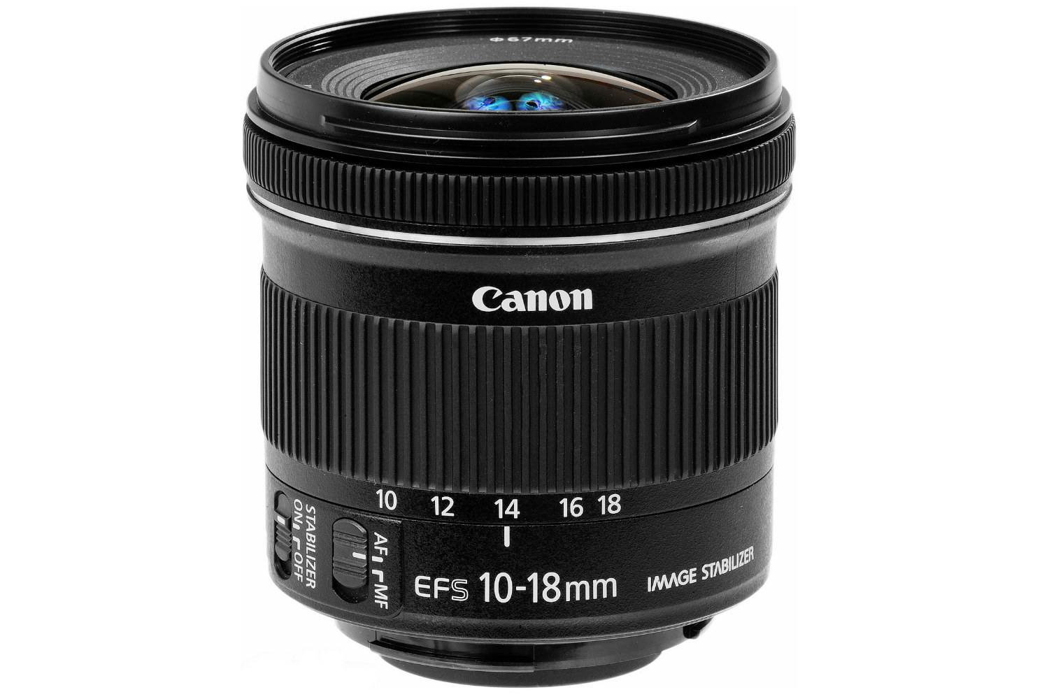 Canon EF-S 10-18mm f/4.5-5.6 IS STM Lens