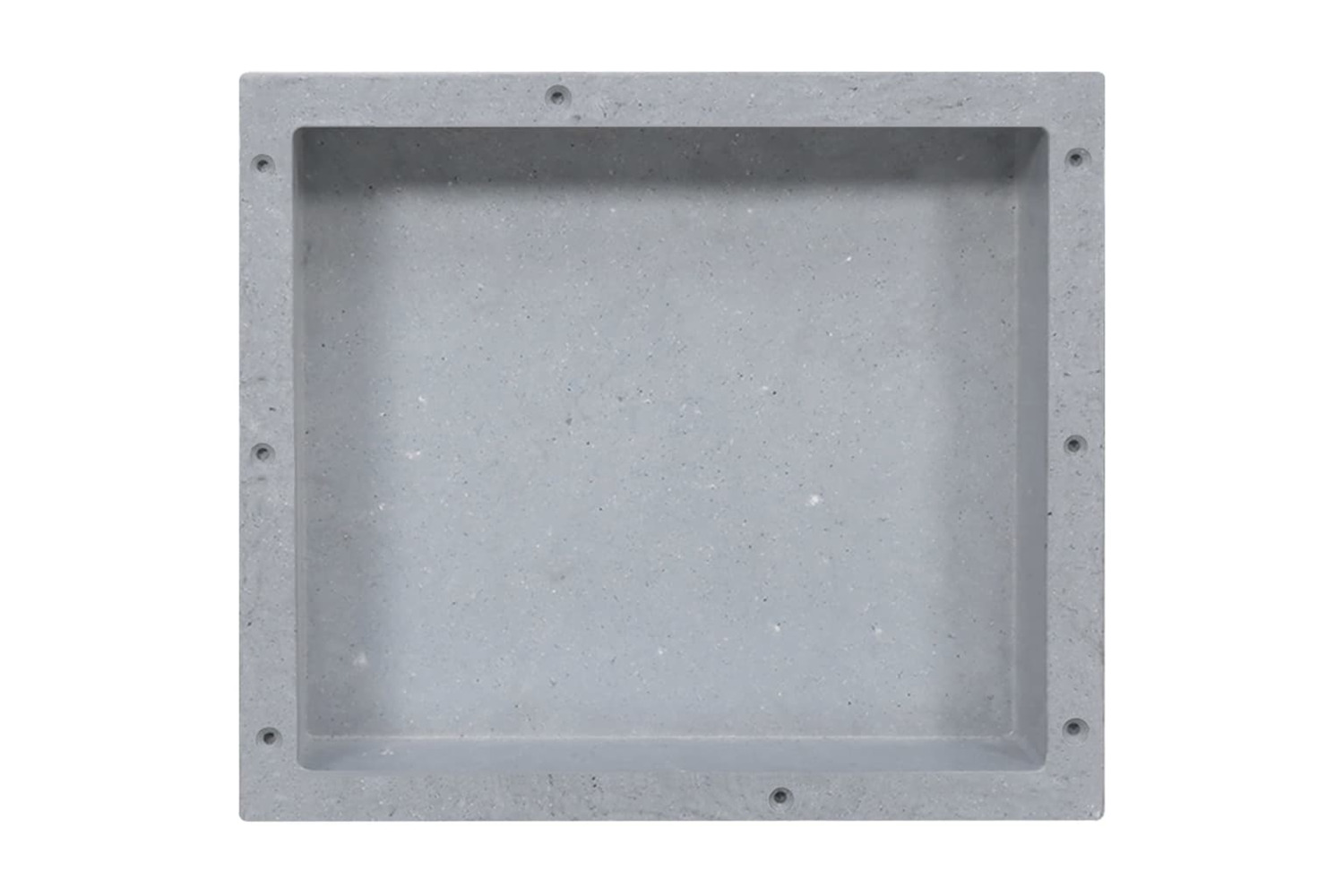 vidaXL 151389 Shower Niche Matt Grey 41x36x10cm