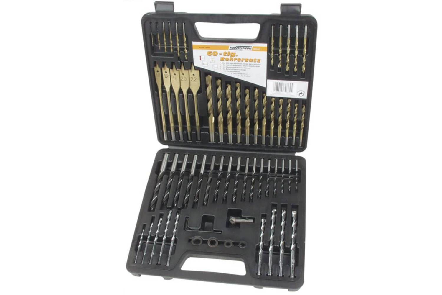 Bruder Mannesmann 408615 60 Piece Drill Bit Set 59860