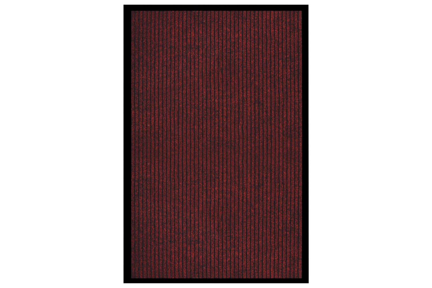 vidaXL 331600 Doormat Striped Red 80x120cm