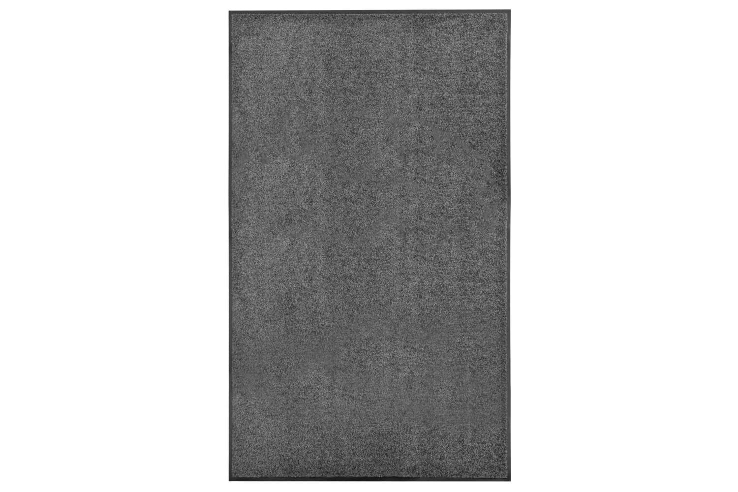 Vidaxl 323419 Doormat Washable Anthracite 90x150 Cm