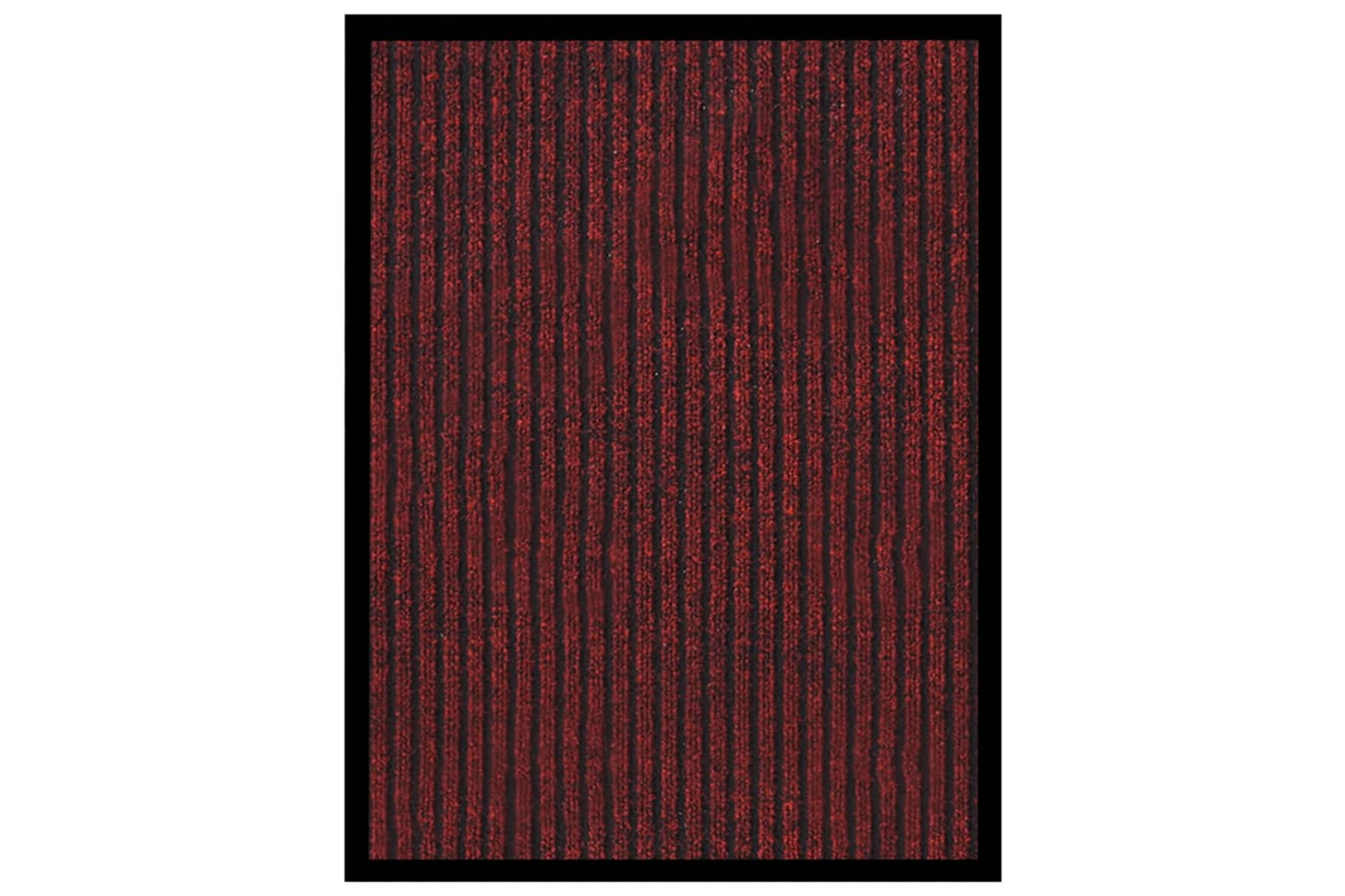 vidaXL 331598 Doormat Striped Red 40x60cm