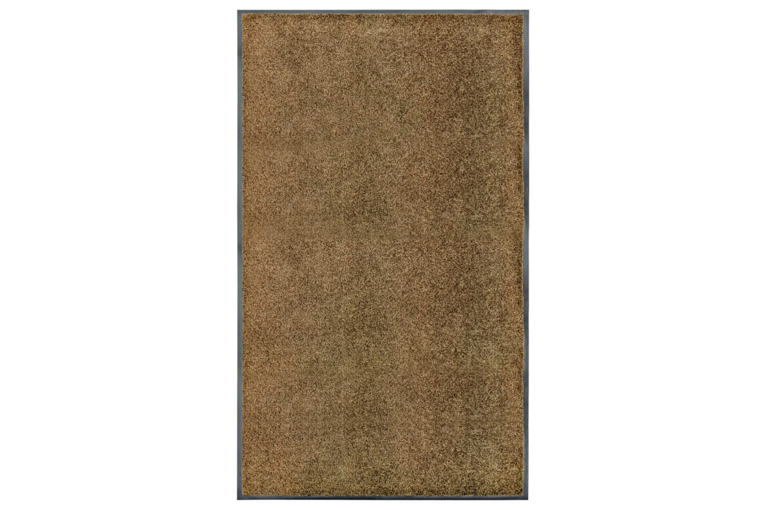vidaXL 323437 Doormat Washable Brown 90x150cm