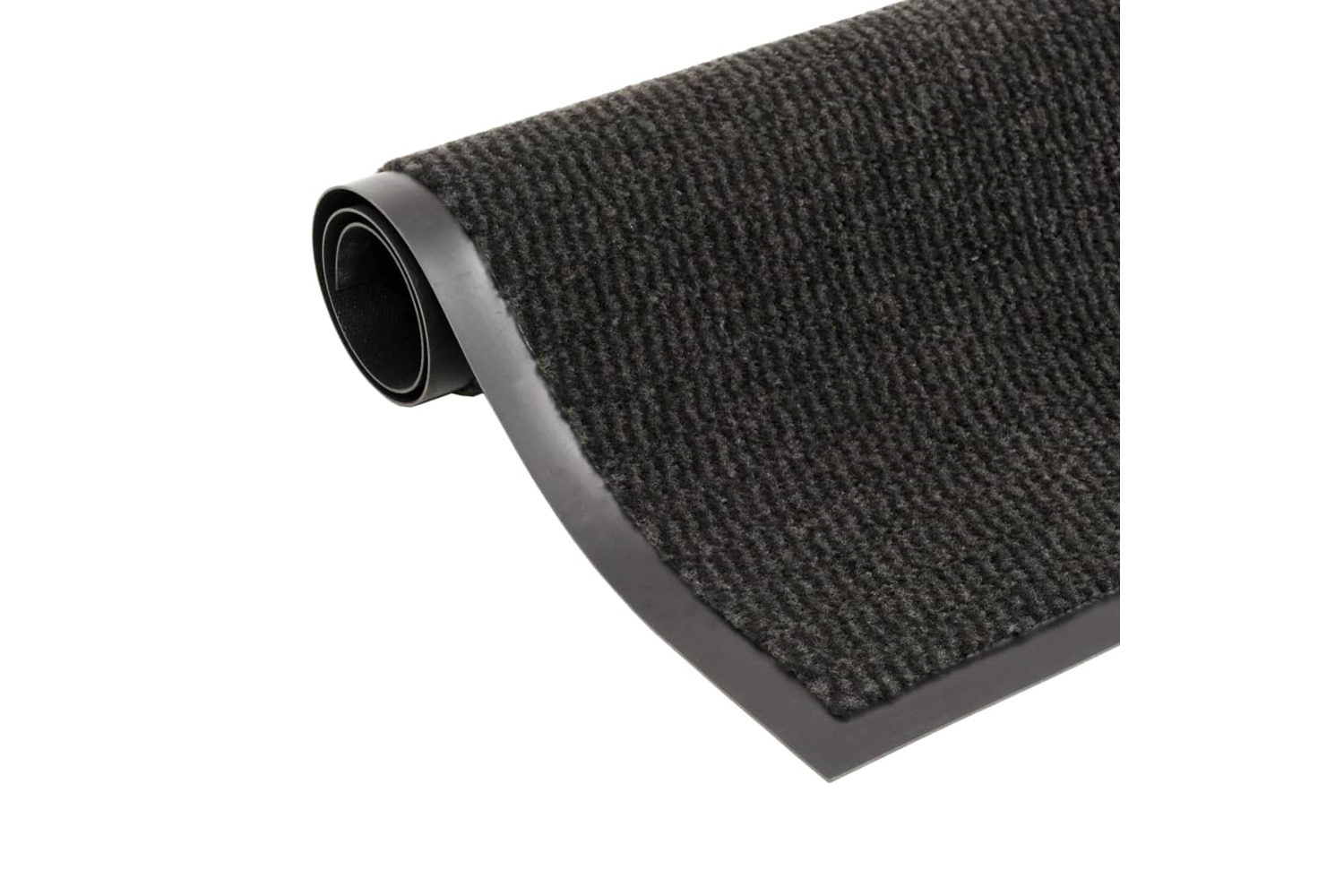 vidaXL 132715 Dust Control Mat Rectangular Tufted 90x150cm Black