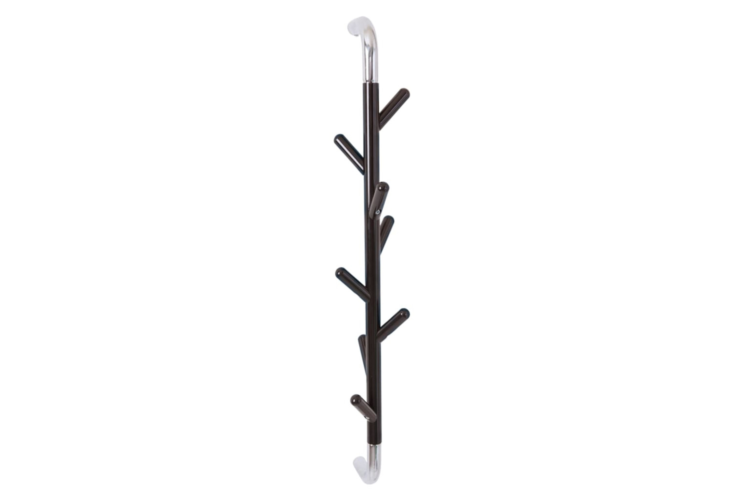 V-part 445334 Coat Rack With 8 Hooks Linair Black