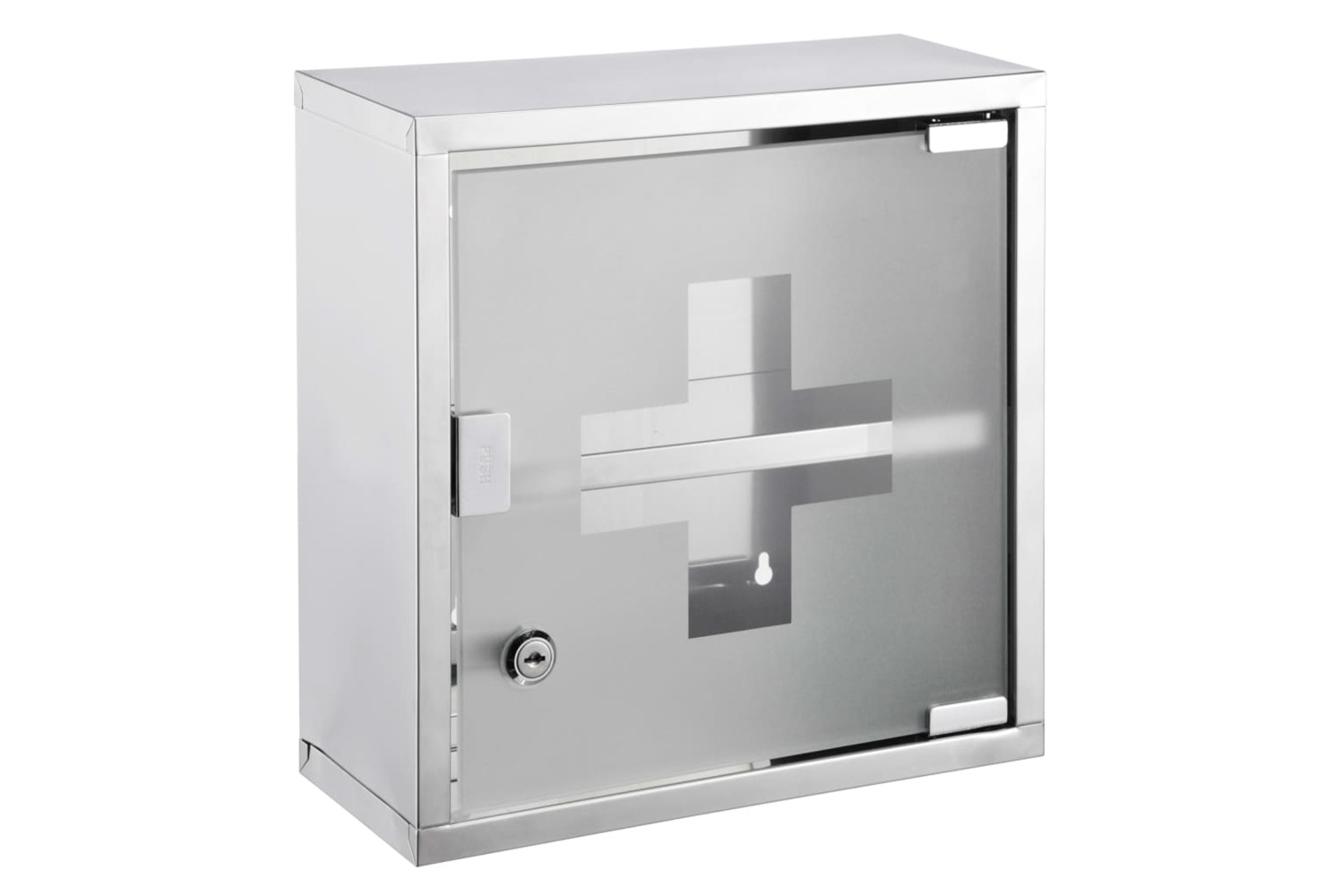 Hi 423970 Medicine Cabinet 30x12x30 Cm Stainless Steel