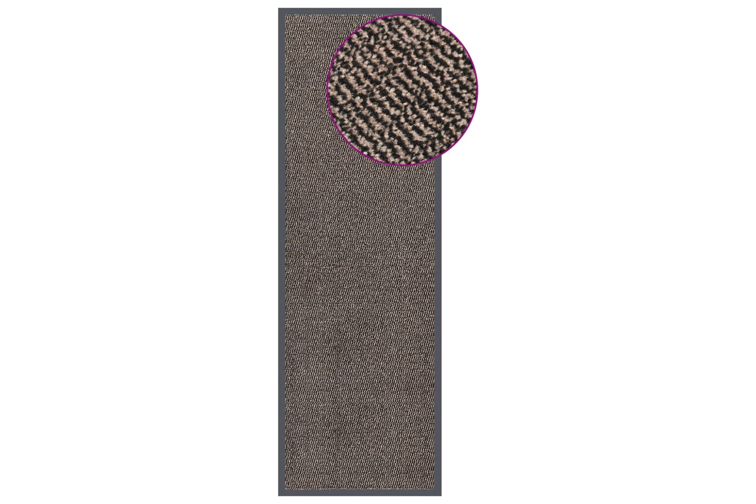 vidaXL 326939 Doormat Tufted 60x180cm Dark Brown
