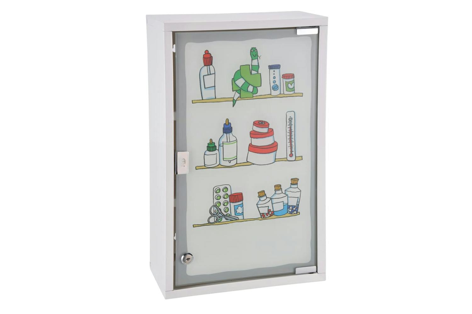 Hi Medicine Cabinet 30x15x50 Cm Stainless Steel