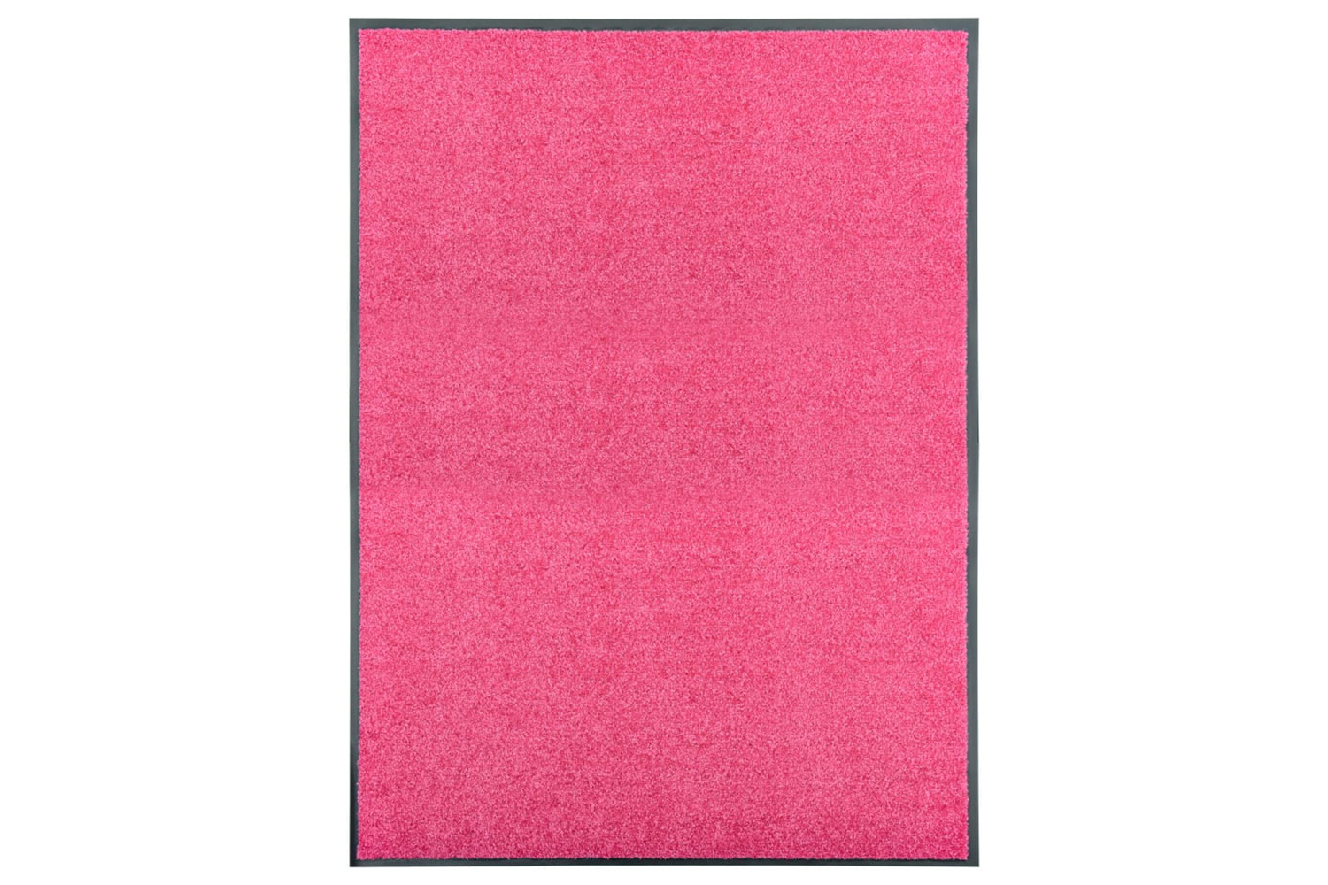 vidaXL 323448 Doormat Washable Pink 90x120cm