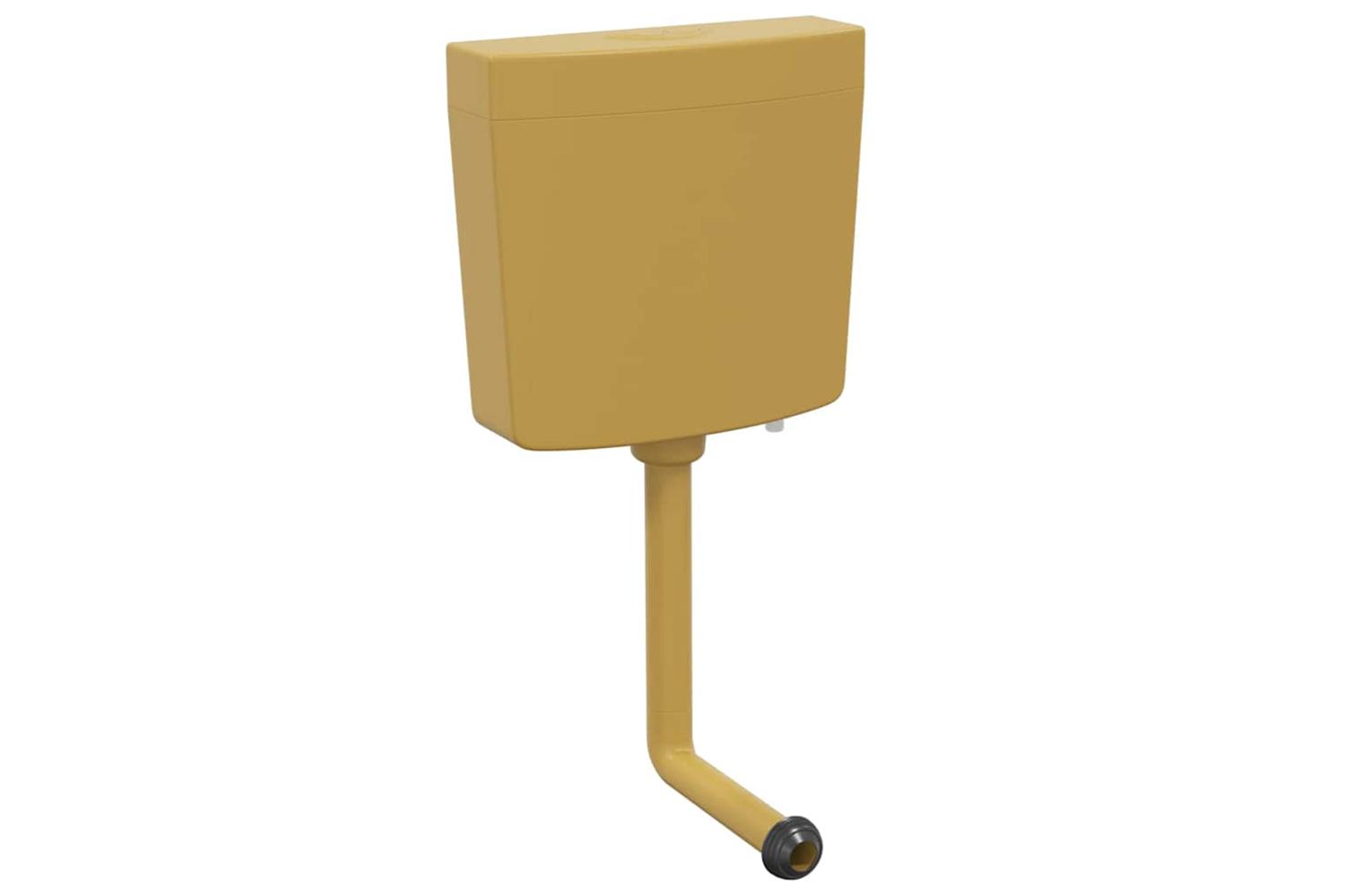 Vidaxl Toilet Cistern With Bottom Water Inlet 3/6 L Curry