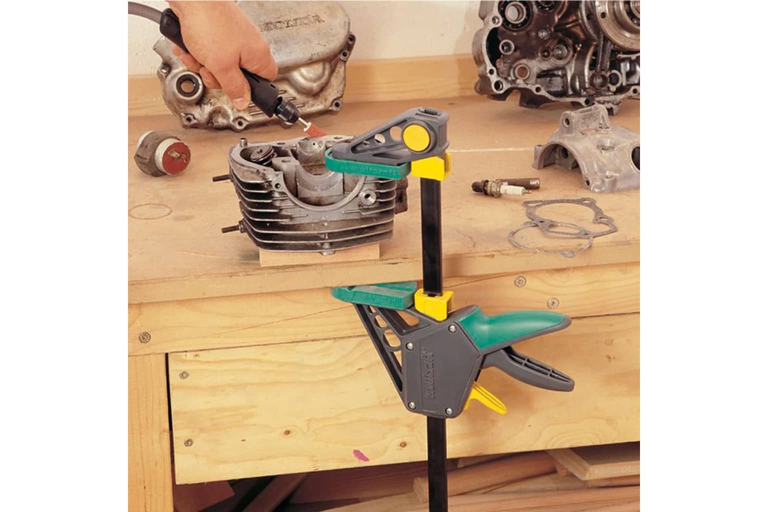 Wolfcraft 405126 One-handed Clamp Ehz Pro 100-450 3032000