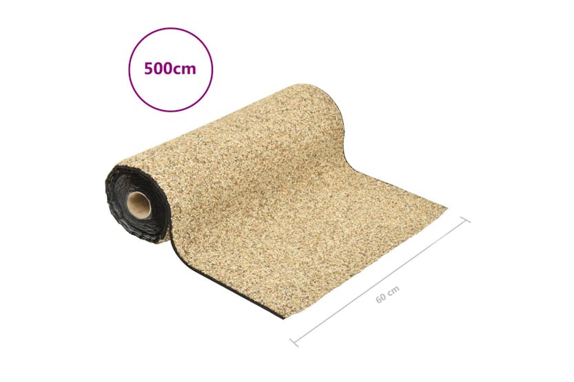 Vidaxl 149523 Stone Liner Natural Sand 500x60 Cm