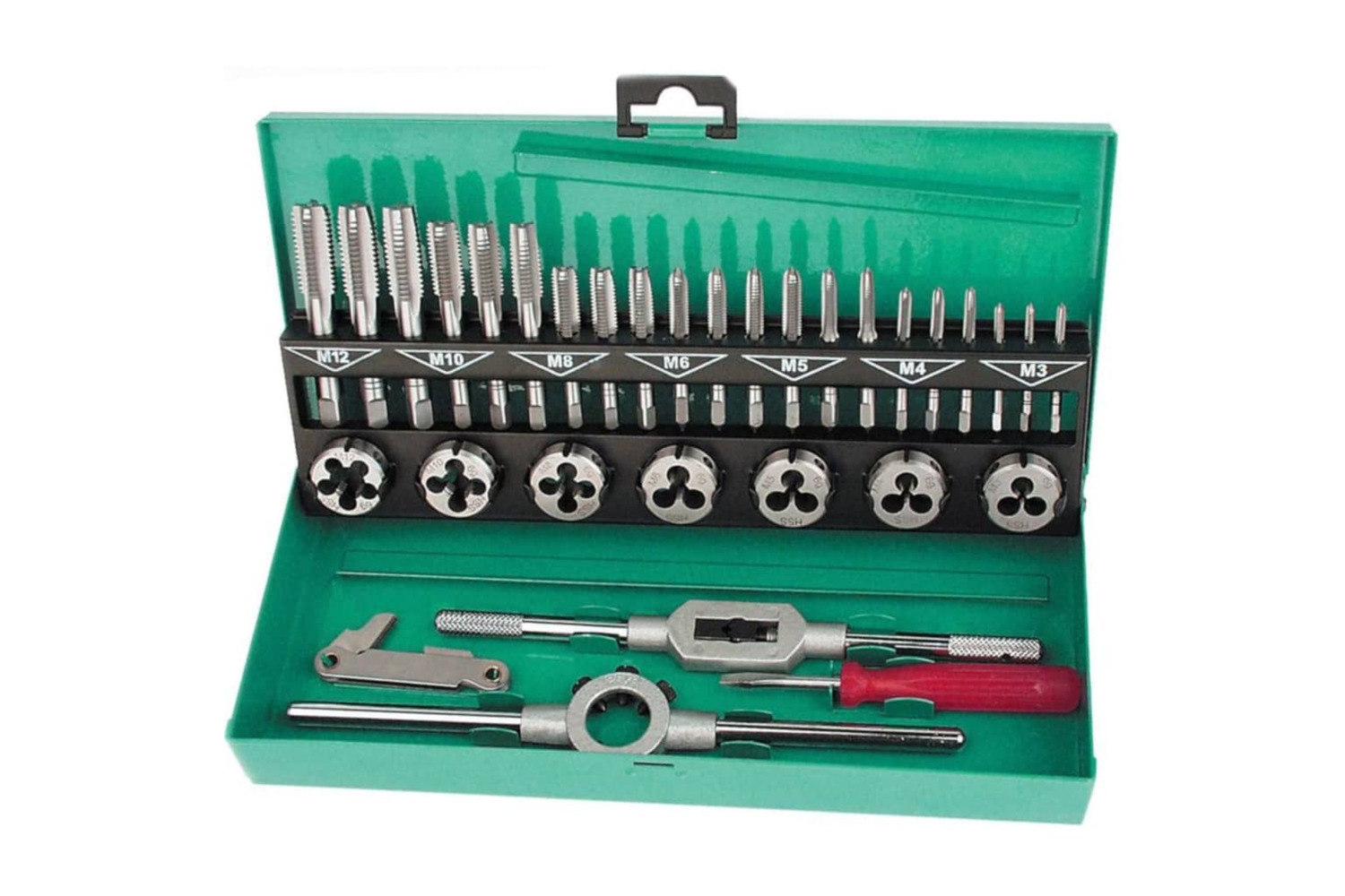 Bruder Mannesmann 408610 32 Piece Tap And Die Set 53250