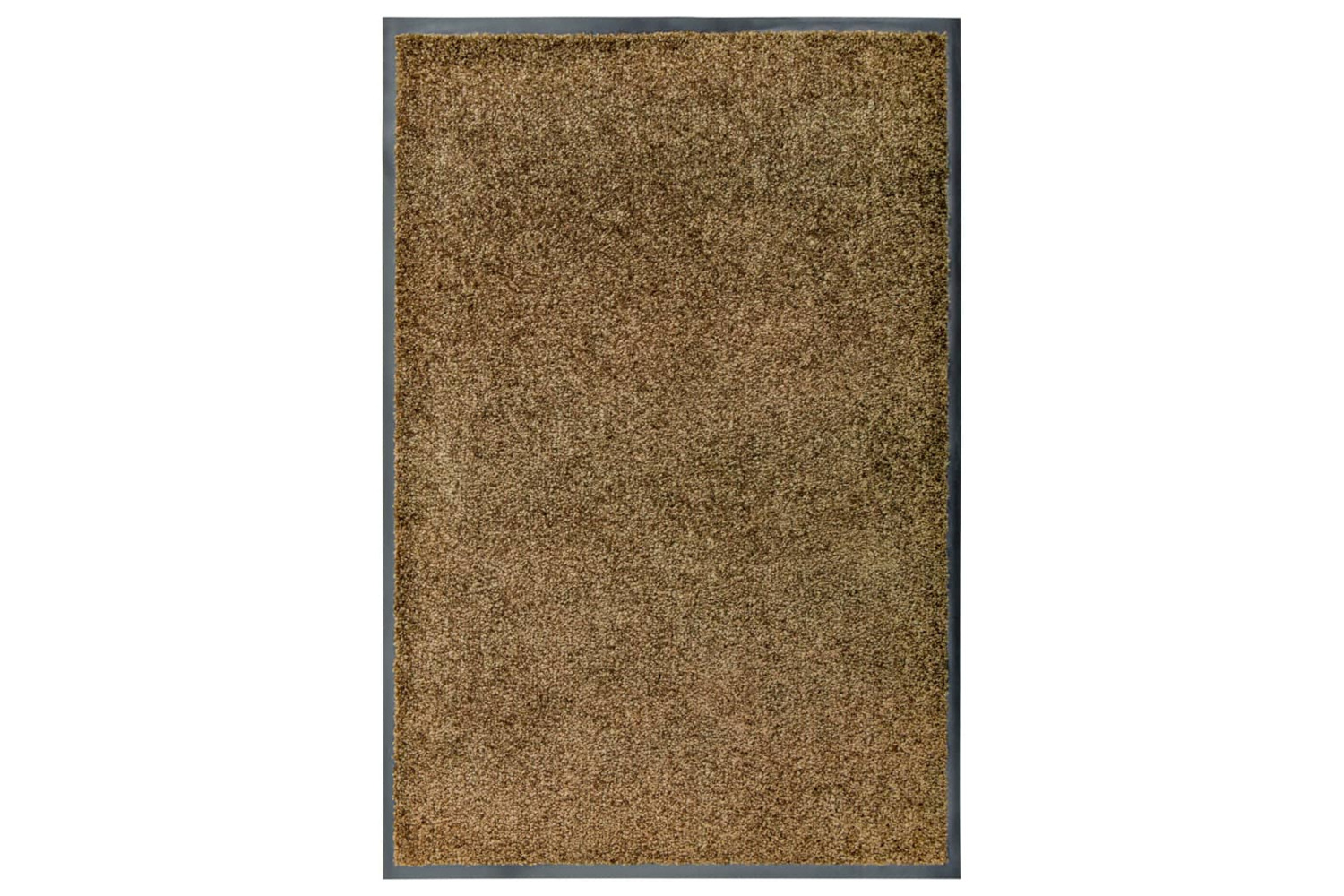 vidaXL 323434 Doormat Washable Brown 60x90cm