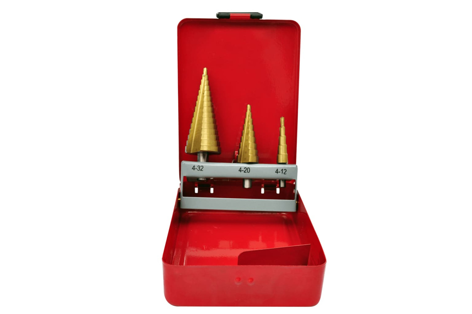 vidaXL 140169 3-piece Hss Step Drill Set