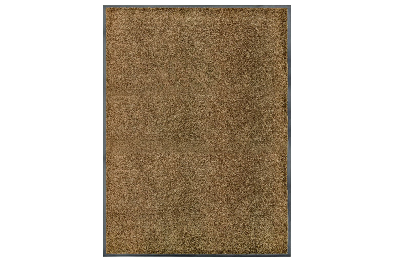 vidaXL 323436 Doormat Washable Brown 90x120cm