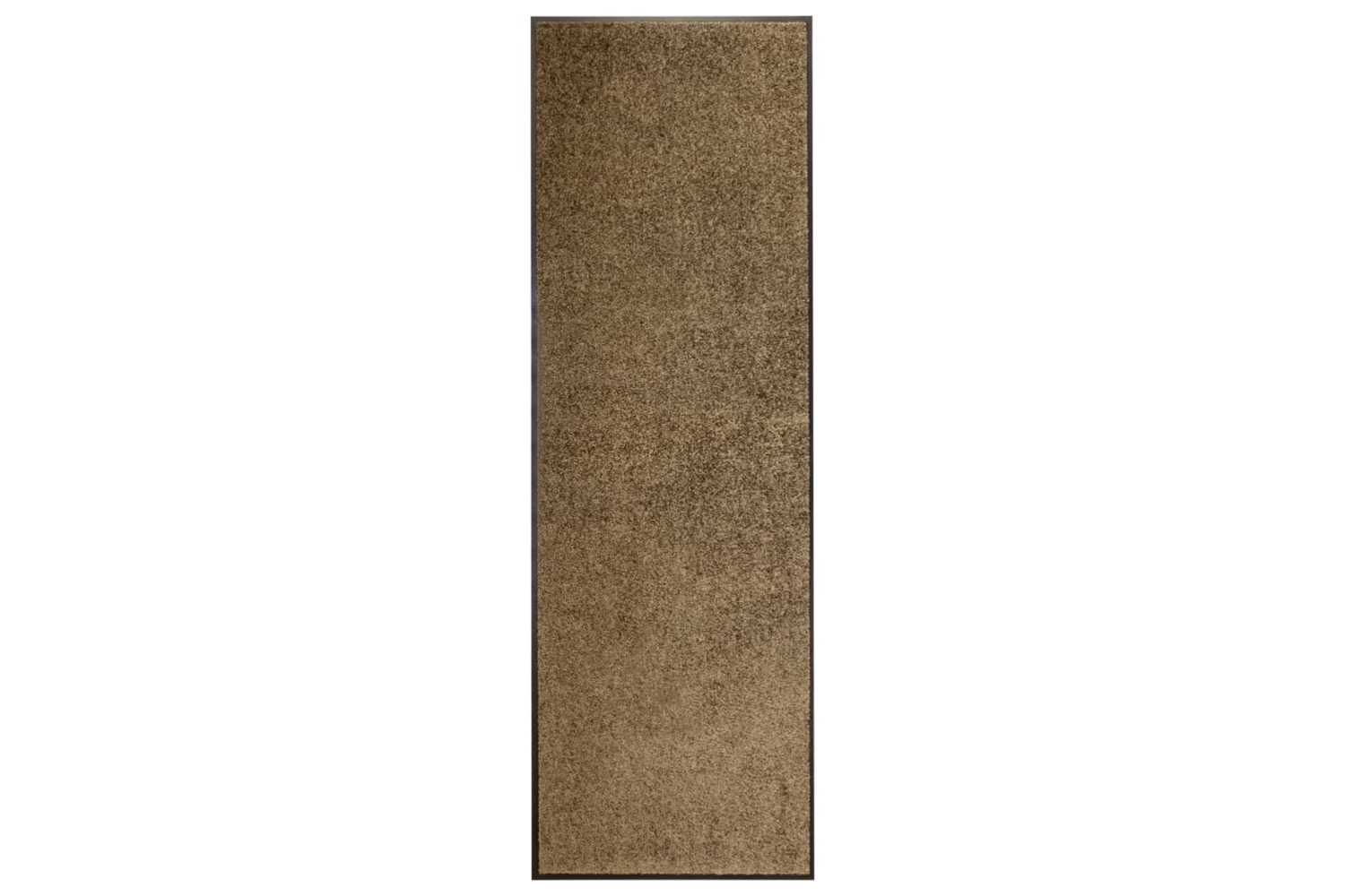 vidaXL 323435 Doormat Washable Brown 60x180cm