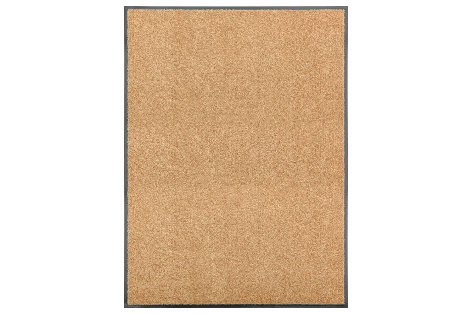 vidaXL 323466 Doormat Washable Cream 90x120cm