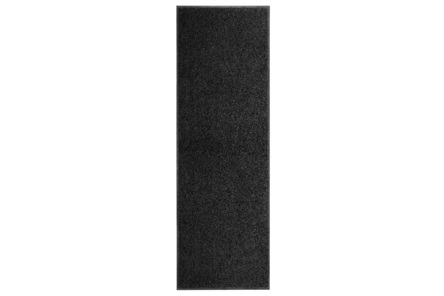 vidaXL 323411 Doormat Washable Black 60x180cm
