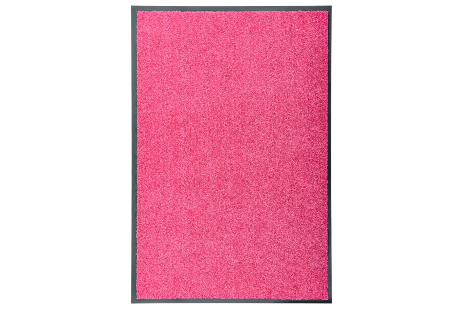 vidaXL 323446 Doormat Washable Pink 60x90cm