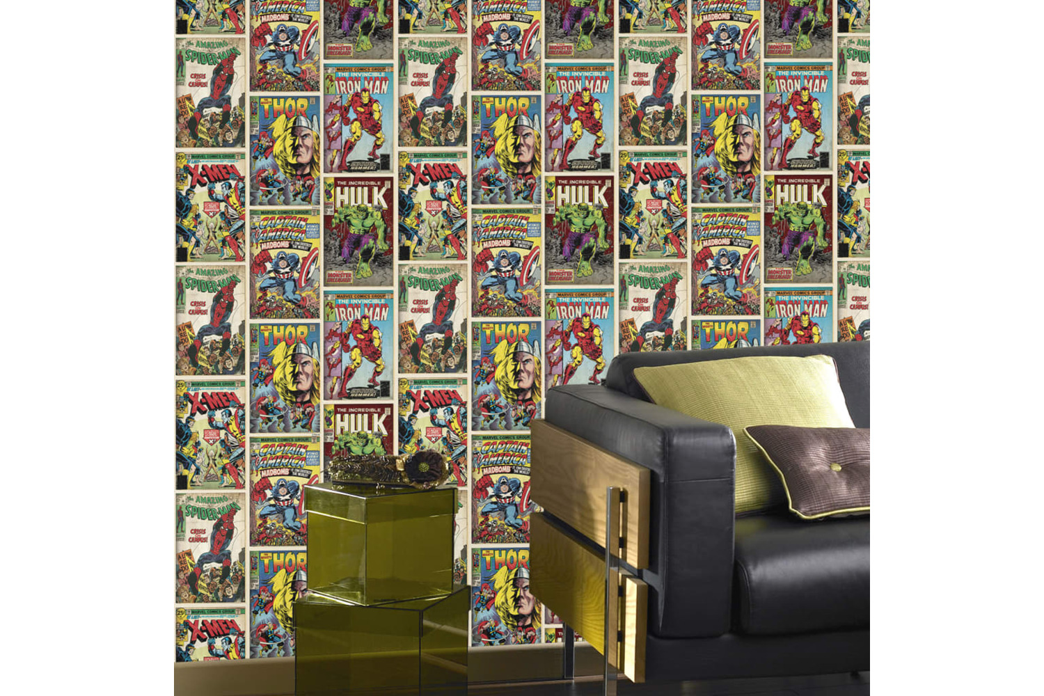 Noordwand 425336 Kids At Home Wallpaper Marvel Action Heroes