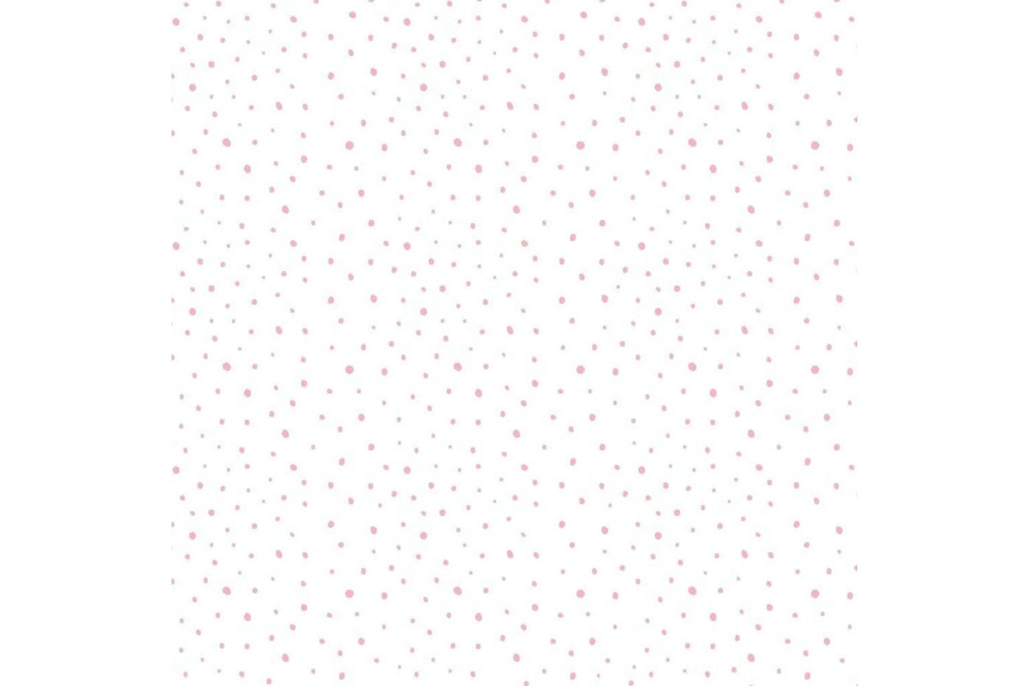 Noordwand 444893 Wallpaper Mondo Baby Confetti Dots White, Pink And Beige