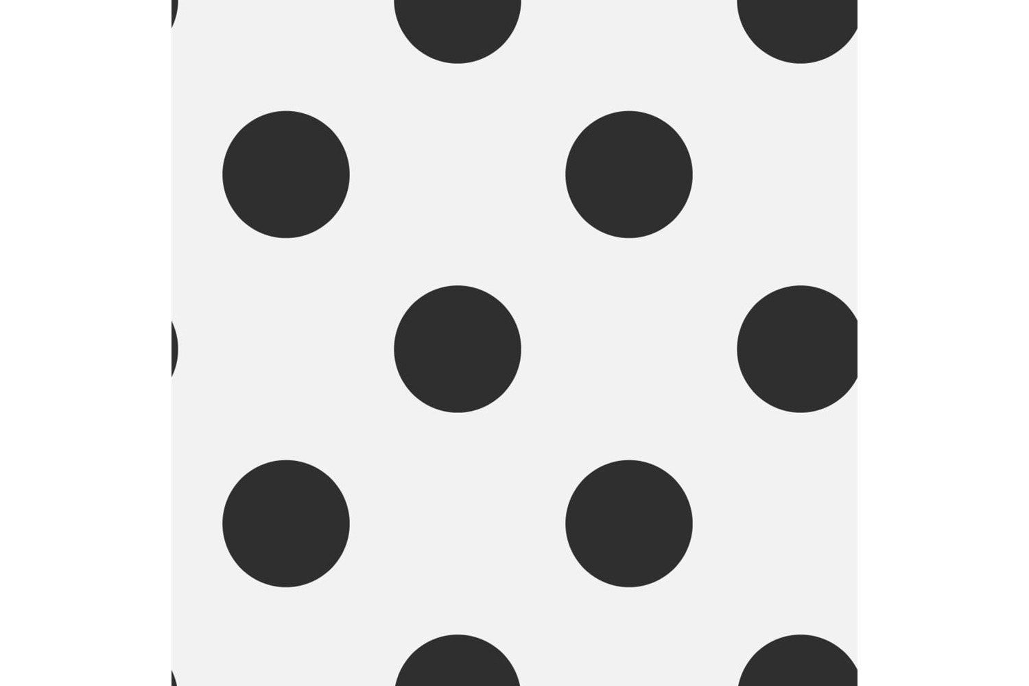 Noordwand 422658 Kids At Home Wallpaper Dotty Black White And Black 100104