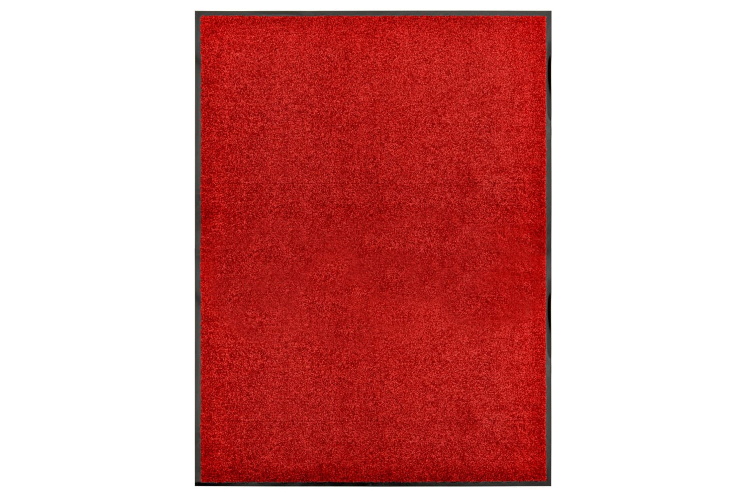 vidaXL 323424 Doormat Washable Red 90x120cm