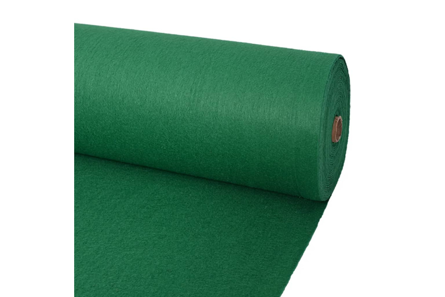 vidaXL 30077 Exhibition Carpet Plain 1x24 M Green