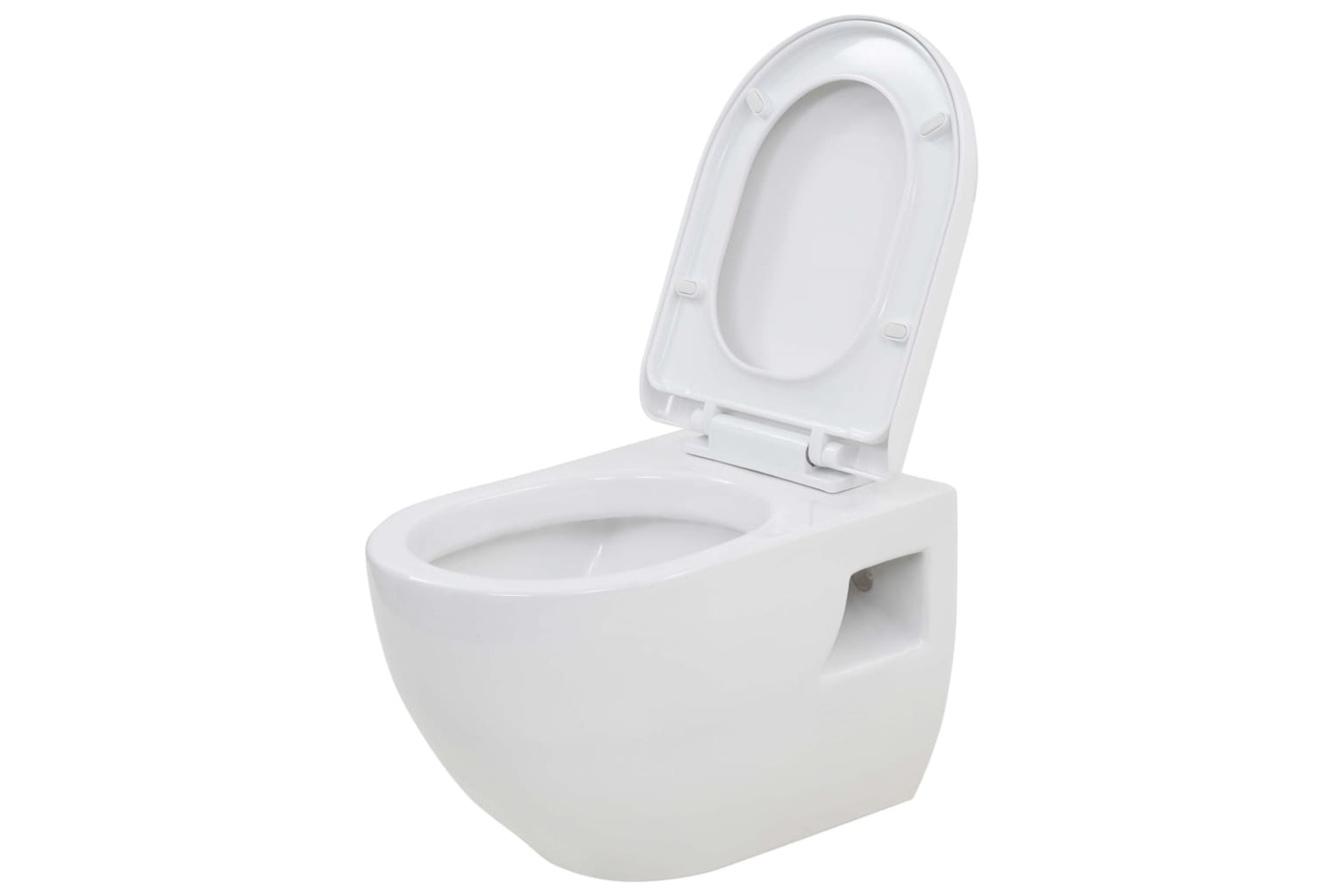 vidaXL 143022 Wall-hung Toilet Ceramic White