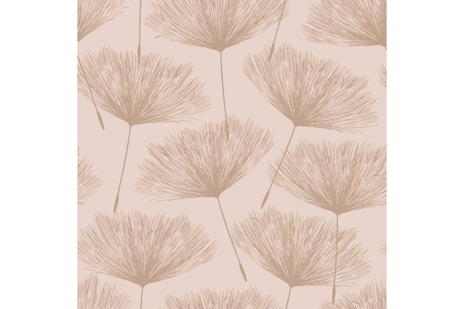 Dutch Wallcoverings 437423 Wallpaper Fleur Blush Pink