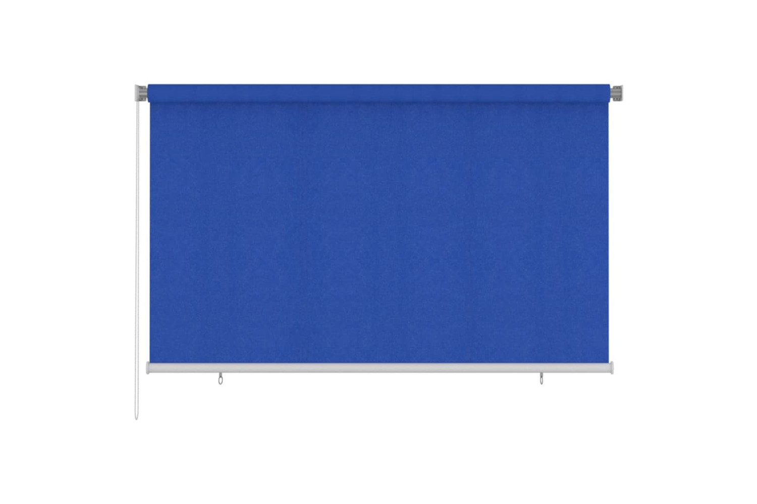 vidaXL 312844 Outdoor Roller Blind 240x140cm Blue Hdpe