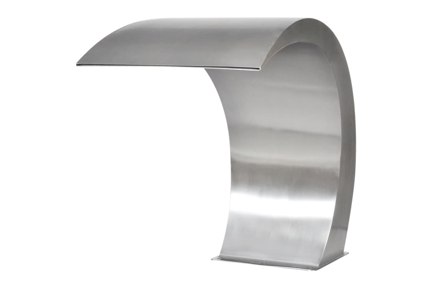 vidaXL 41685 Garden Waterfall Pool Fountain Stainless Steel 45x30x60cm