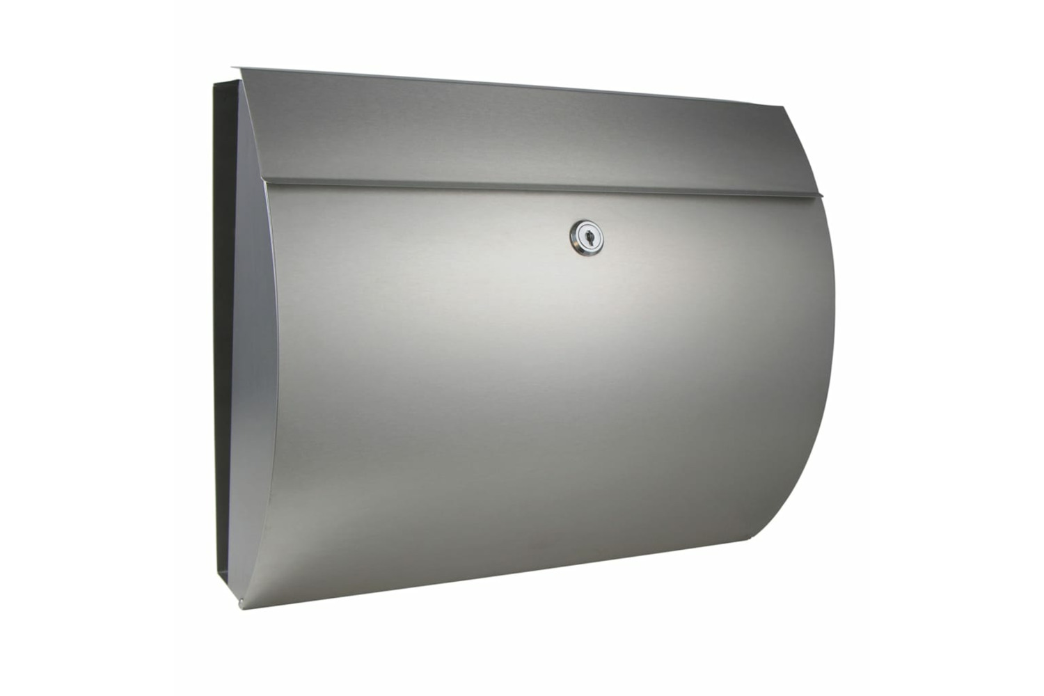 Hi 445596 Letter Box With Newspaper Holder 38x13.3x30.4 Cm Stainless Steel