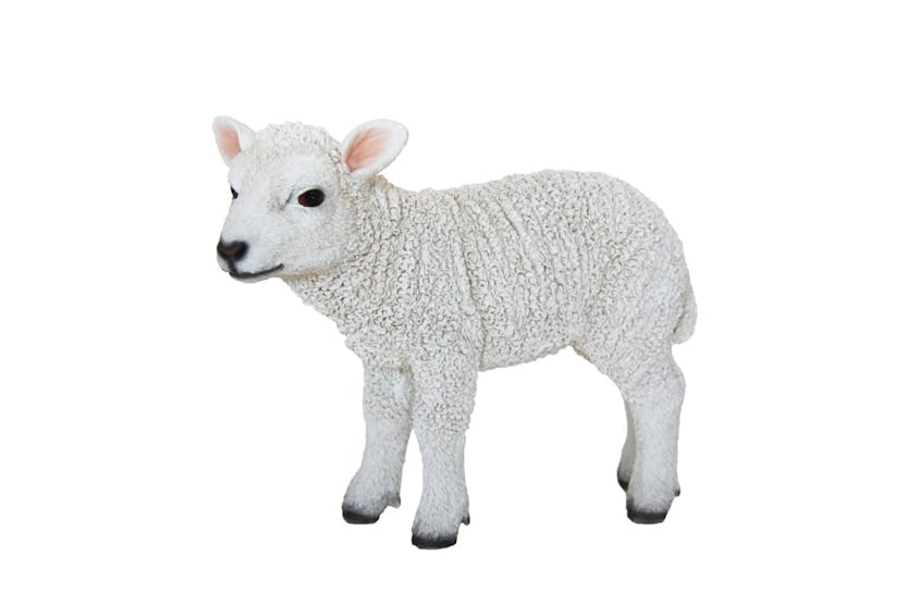 Esschert Design 429321 Lamb Standing 25.4x9.2x20.3cm