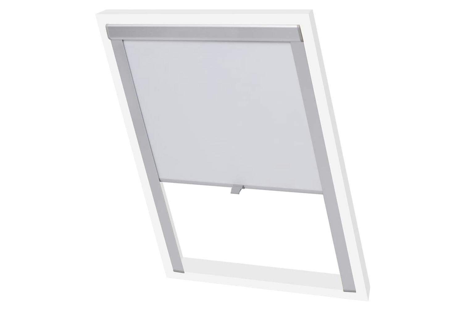 Vidaxl 131278 Blackout Roller Blinds White 206