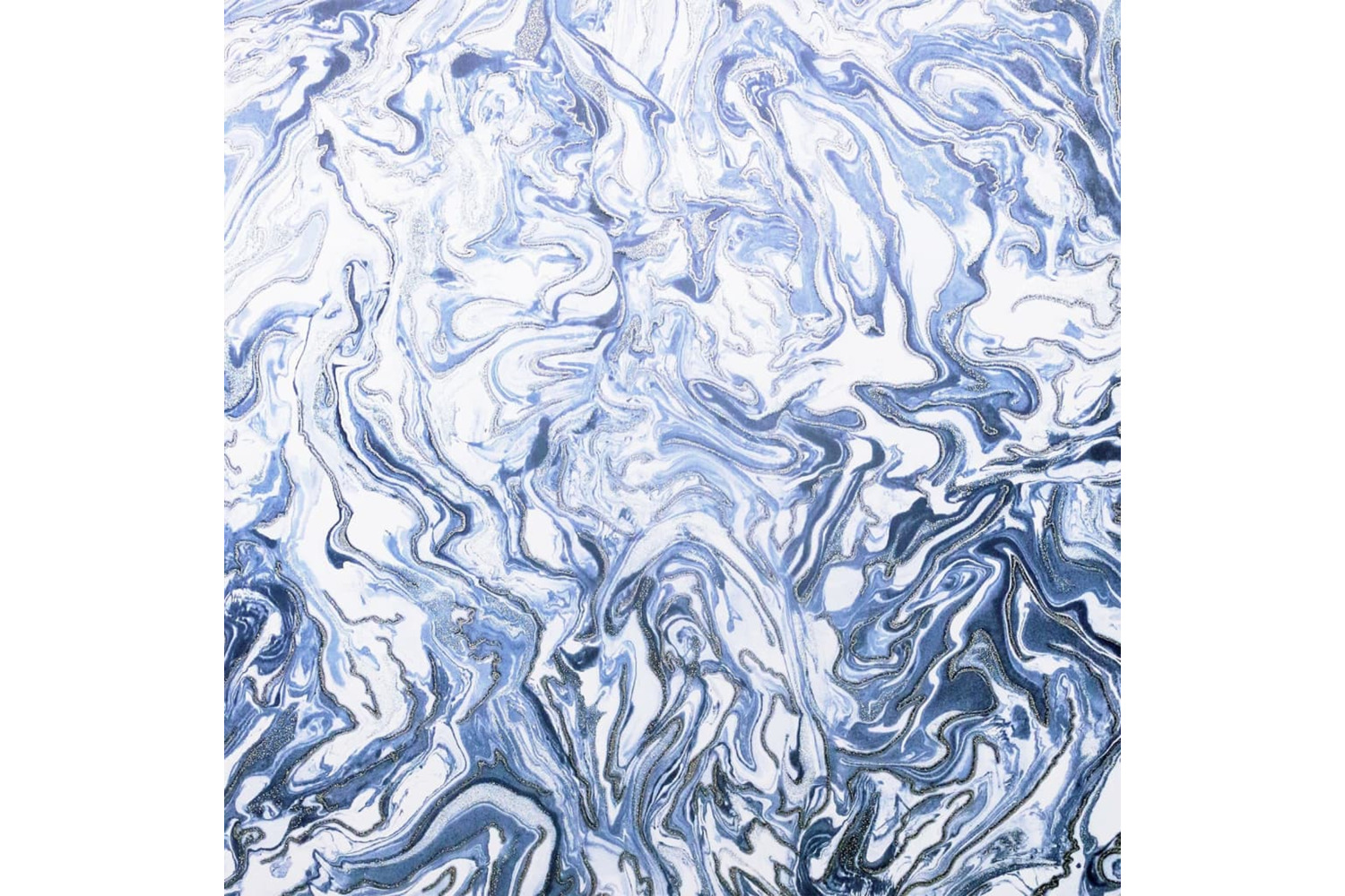 Dutch Wallcoverings 442601 Wallpaper Liquid Marble Blue