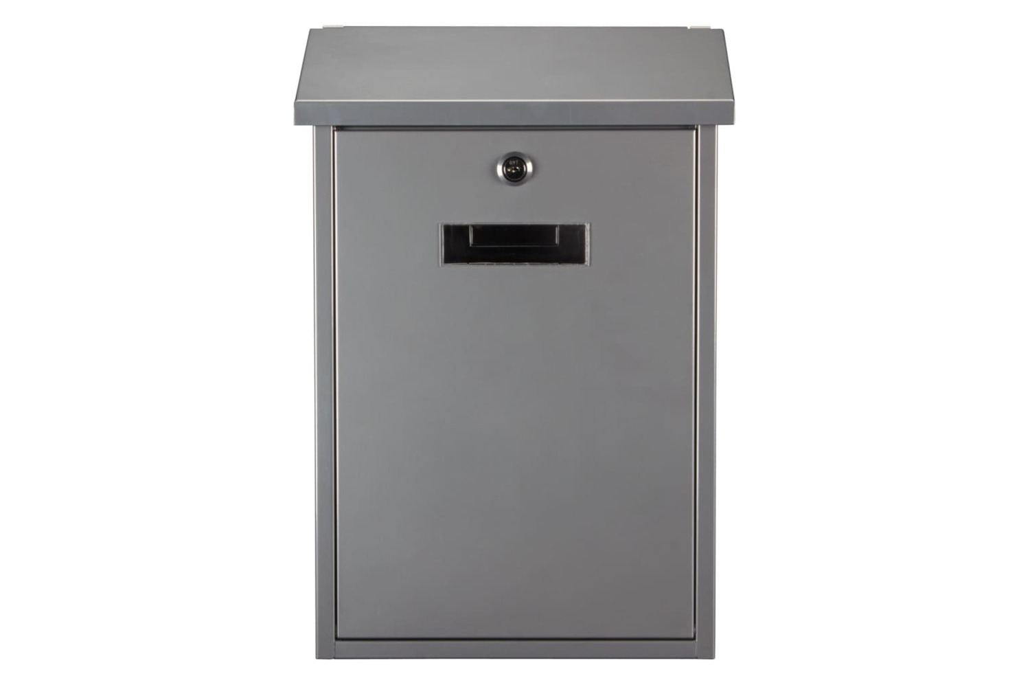 Perel 443062 Mailbox Rio Silver