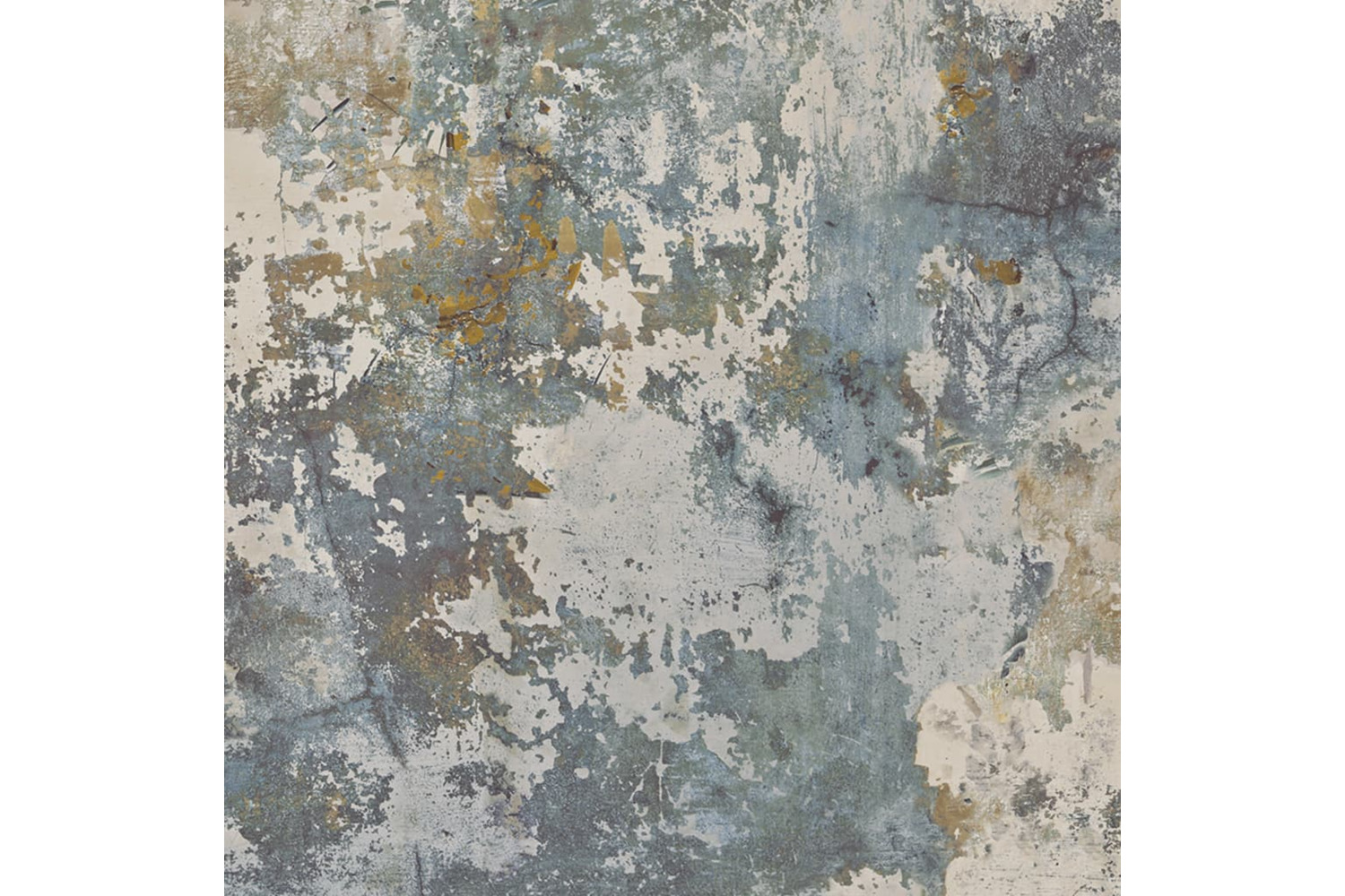 Dutch Wallcoverings 437374 Wallpaper Concrete Grey And Green