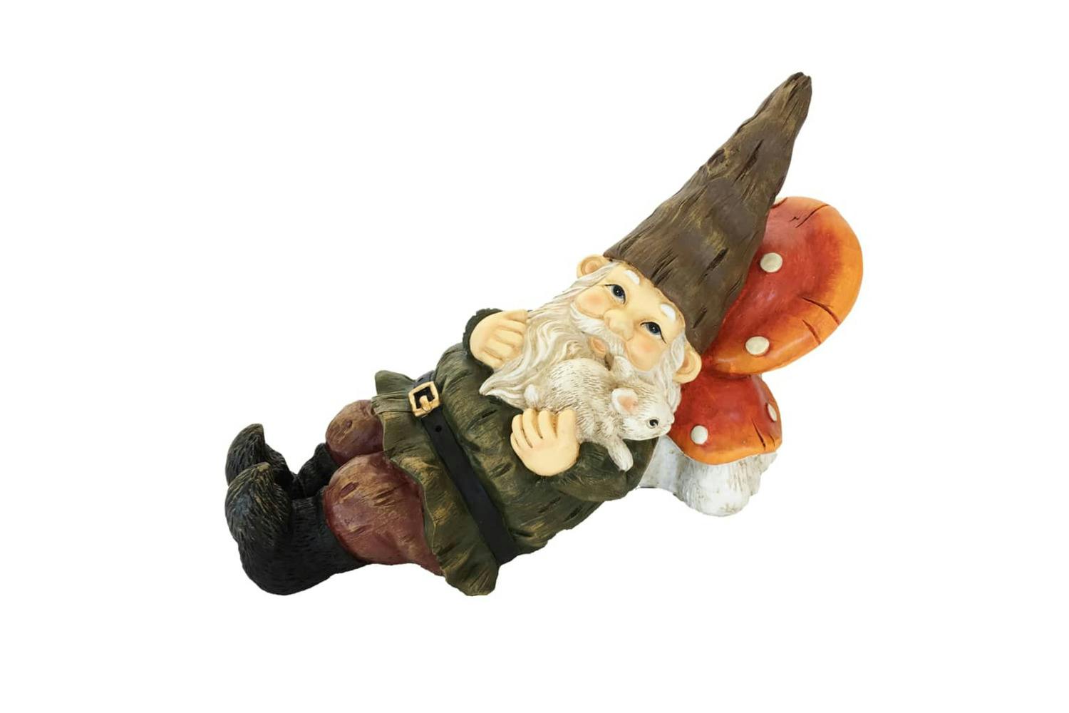 Esschert Design 429329 Gnome Taking Nap 14x29.4x19.8 Cm