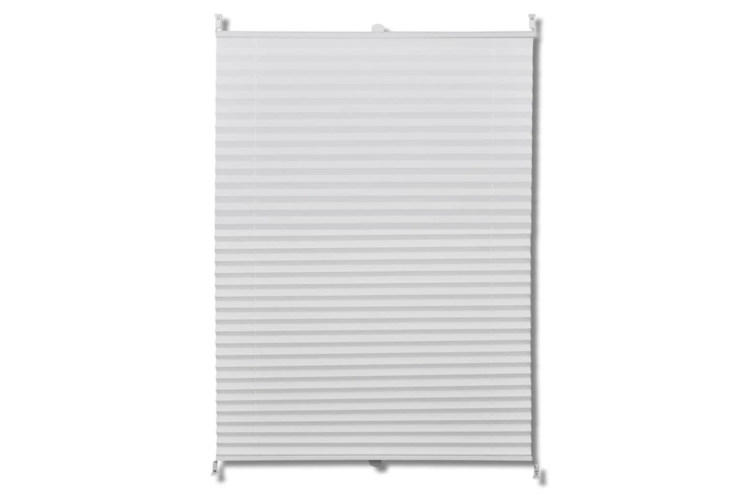 Vidaxl Plisse Blind 90x100cm White Pleated Blind