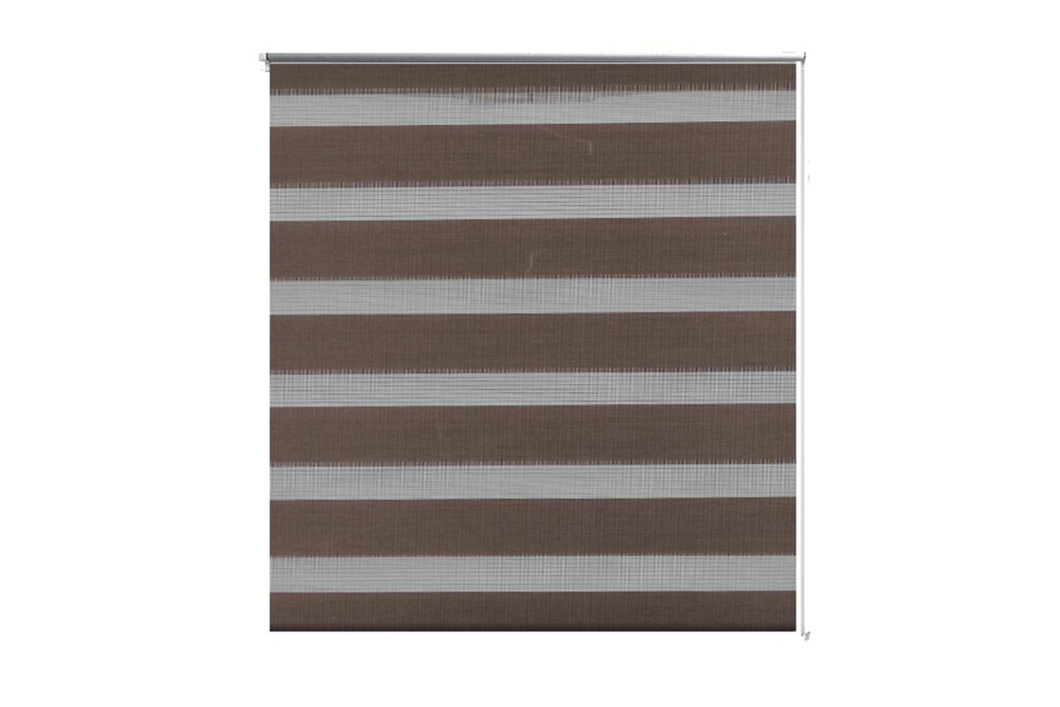 Vidaxl Zebra Blind 80 X 150 Cm Coffee