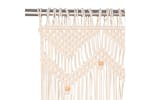 Vidaxl 133908 Macrame Curtain 140x240 Cm Cotton