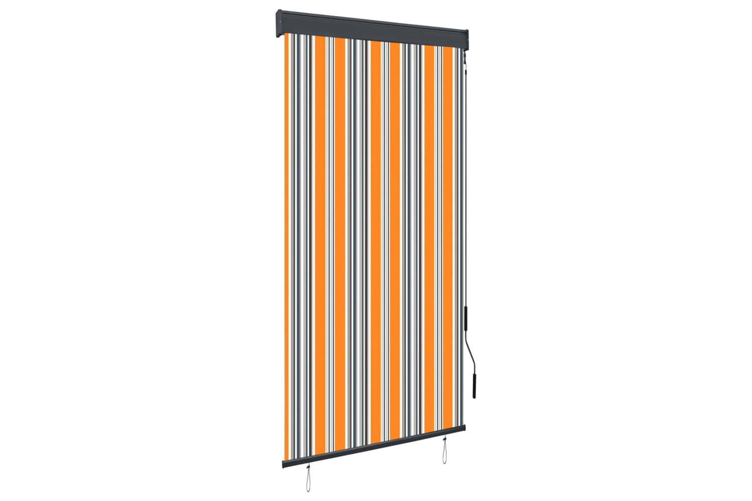 vidaXL 145950 Outdoor Roller Blind 80x250cm Yellow And Blue