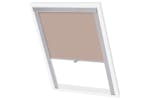 Vidaxl 131252 Blackout Roller Blinds Beige C04