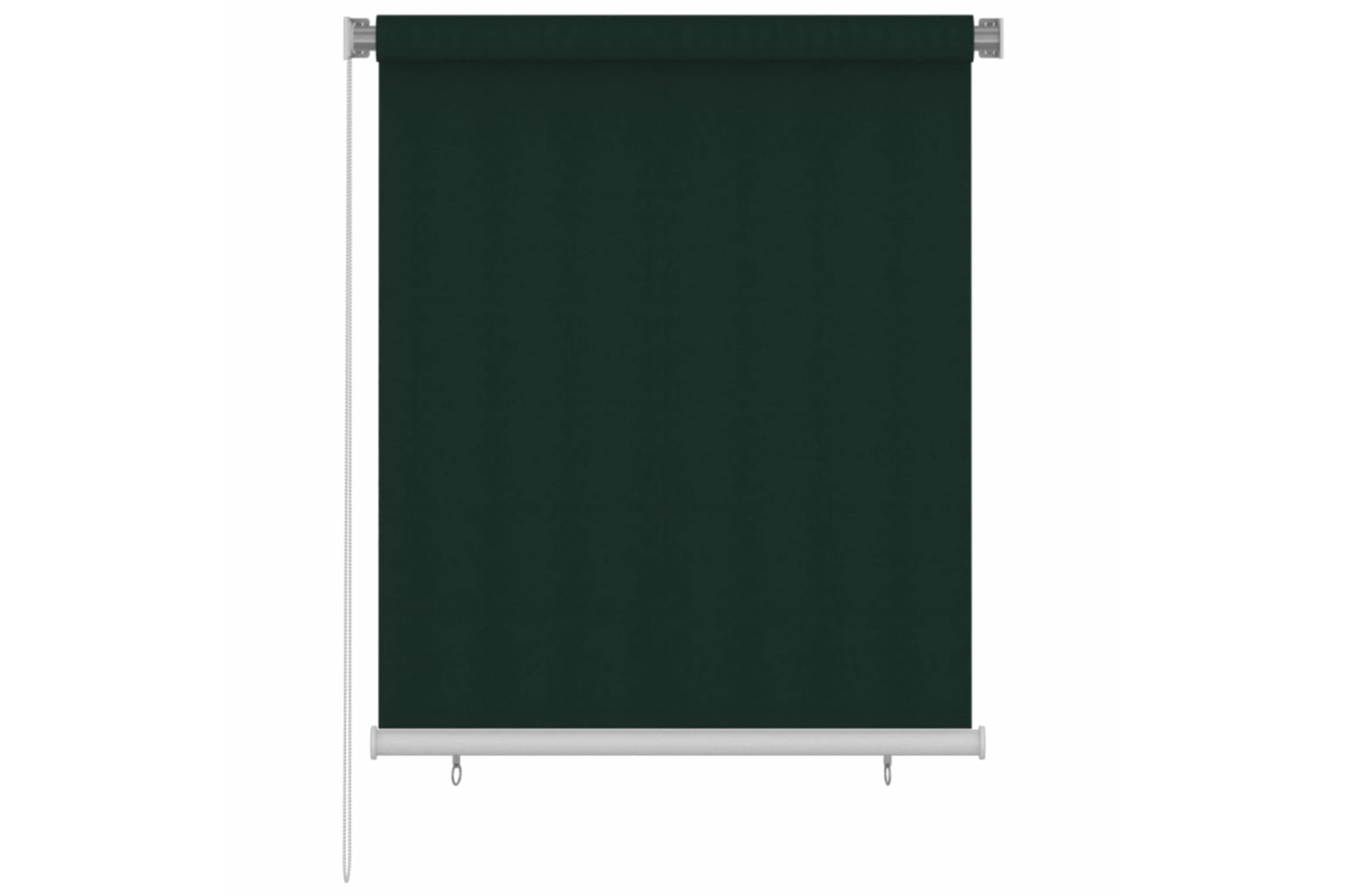vidaXL 312812 Outdoor Roller Blind 120x140cm Dark Green Hdpe